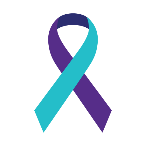 Suicide Prevention Awareness Ribbon
